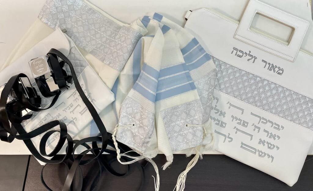 סט טלית ותפילין - דגם 2